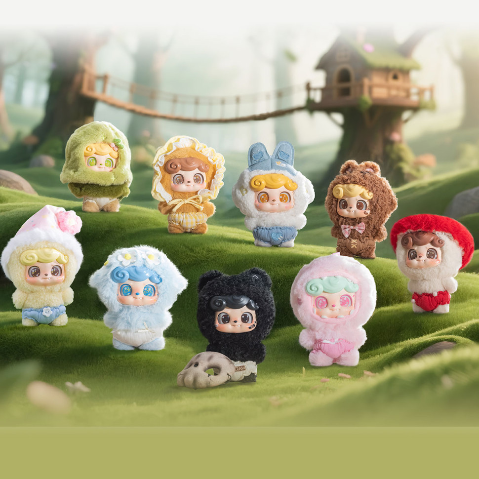 Collectible Pendant Stuffed Toy "Fairy Tales" POP TOP JO-2025023 Q.Kid Series Collectible Pendant Stuffed Toy "Fairy Tales" POP TOP JO-2025023 Q.Kid Series