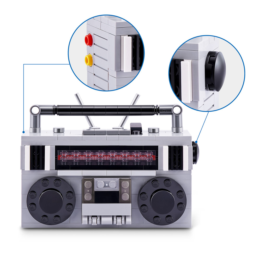 MAX 83185DGQ8 Retro Series S1 Cassette Recorder in a Capsule MAX 83185DGQ8 Retro Series S1 Cassette Recorder in a Capsule