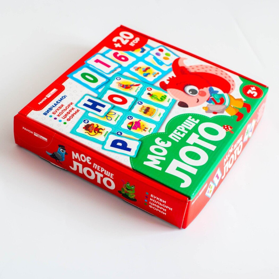 Children's board game "My First Lotto. Learning letters and numbers" 10156027 Children's board game "My First Lotto. Learning letters and numbers" 10156027