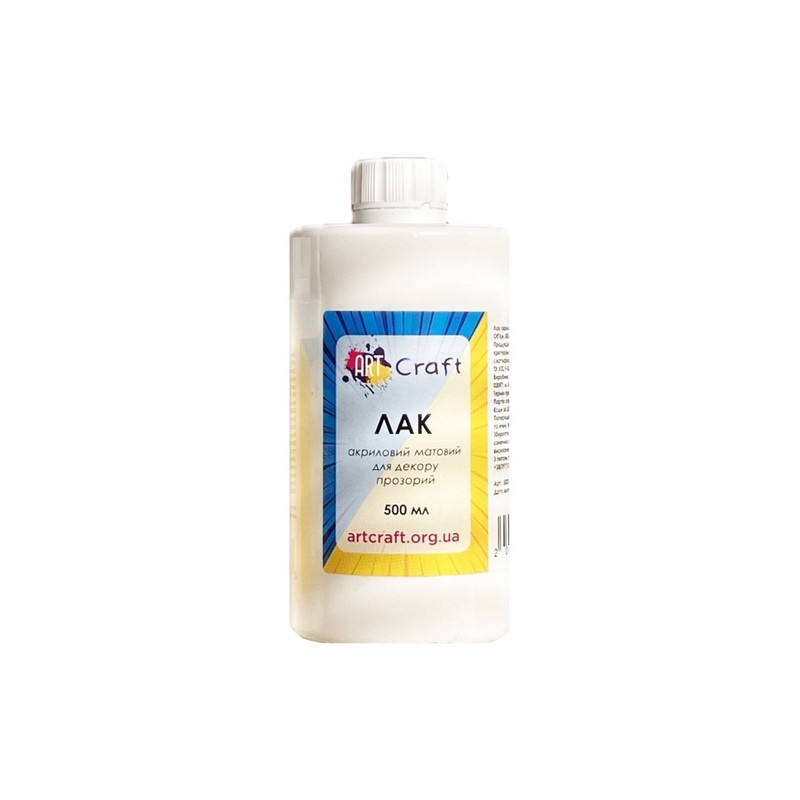 Matte acrylic varnish 5007-AC 500 ml