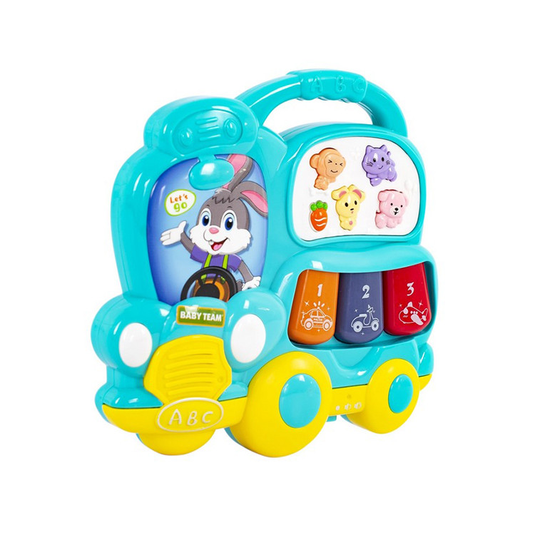 Children's musical toy "Jolly Bus" 8633(Blue)
