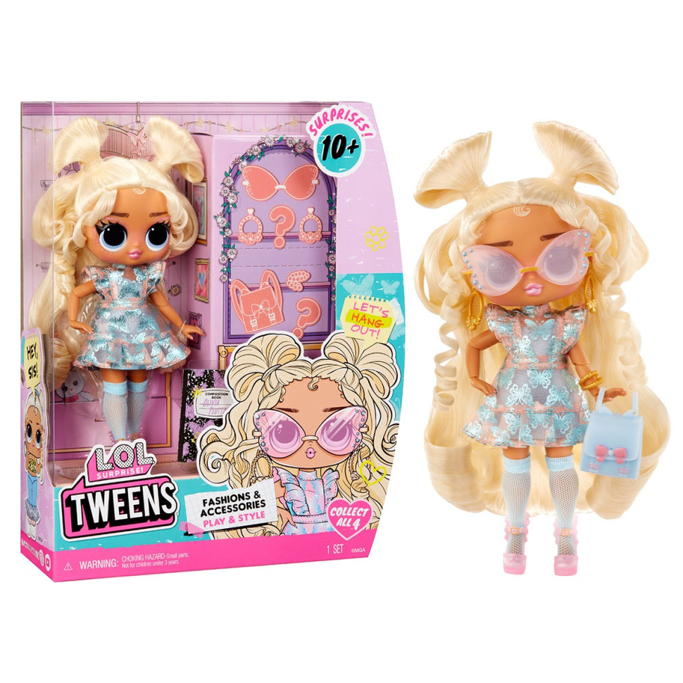 Children's playset with the Olivia Flutter doll from LOL Surprise! 559412 from the Tweens Core series