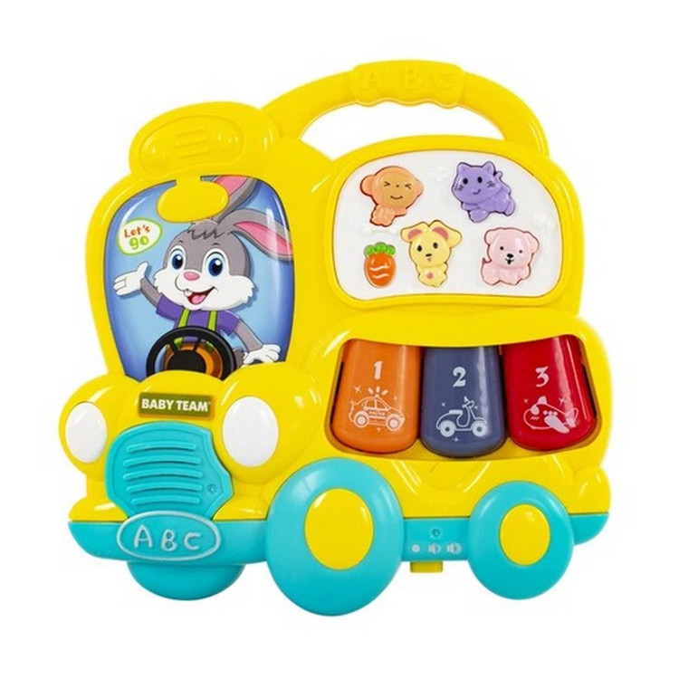 Children's musical toy "Funny Bus" 8633 (Yellow)
