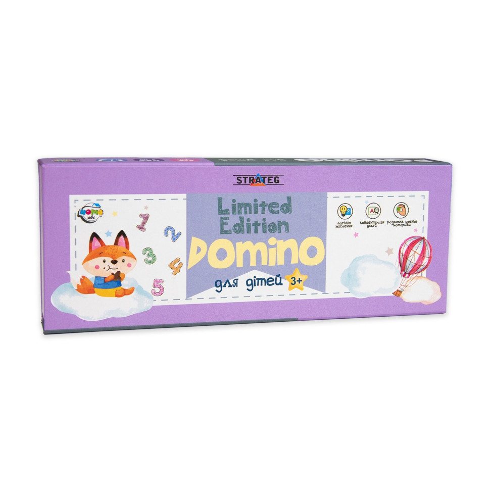 Children's board game "Domino Limited edition" 30327ST 28 cards