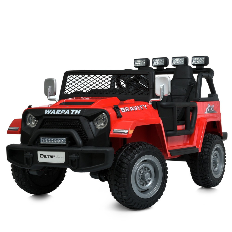 Дитячий електромобіль Джип M 6108EBLR-3 (24V) до 59 кг