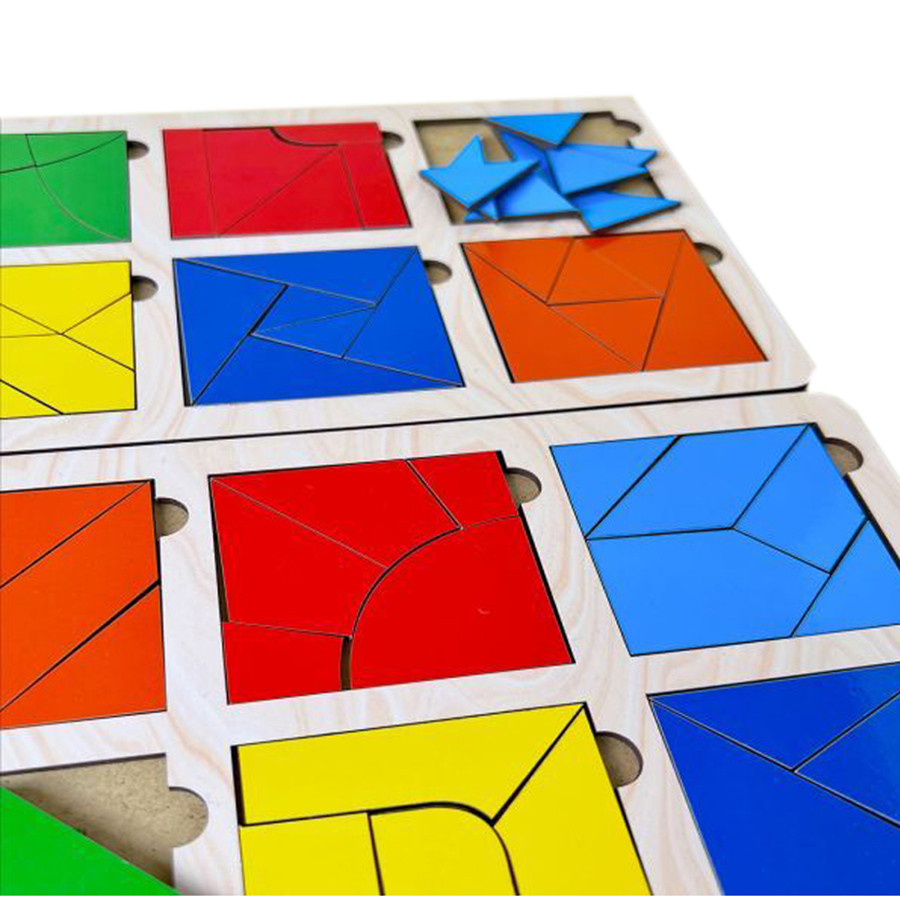 Nikitin's Ubumblebees (PSD207) PSD207 Developmental Kvadratas for Children, Level 3