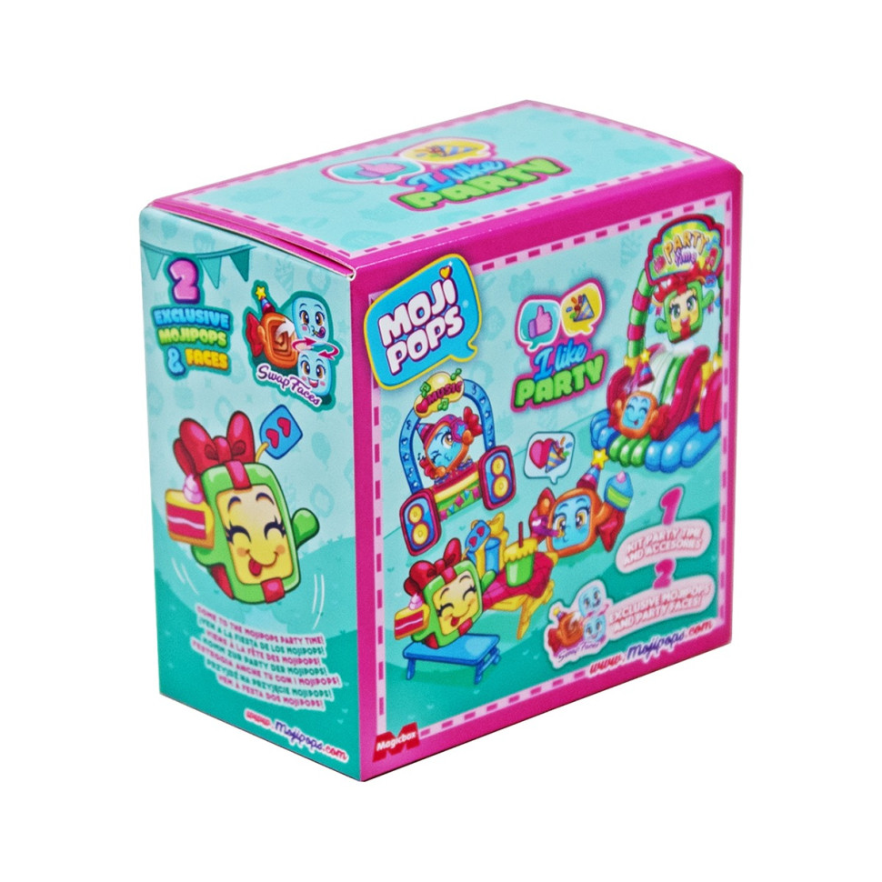 Moji Pops Party Game Pack PMPSV112PL40 "Box I Like" Series