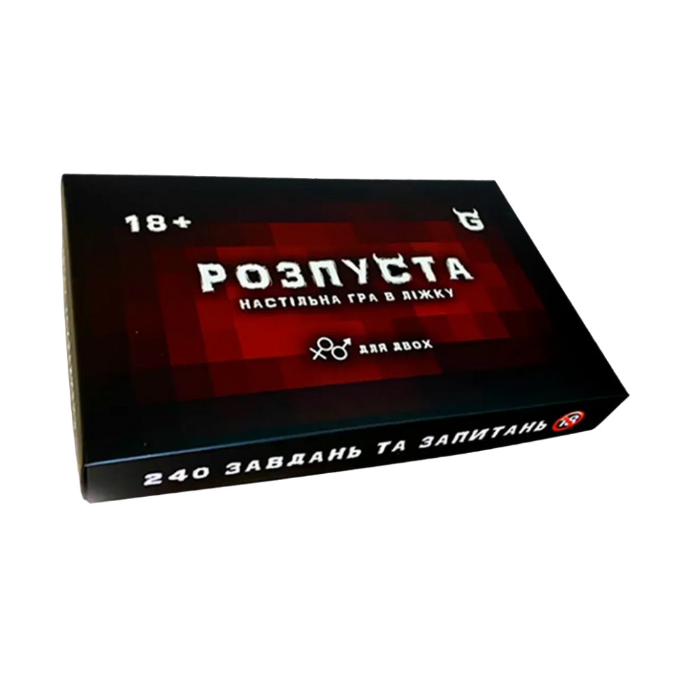 Board game "Debauchery" TG001UA 240 tasks