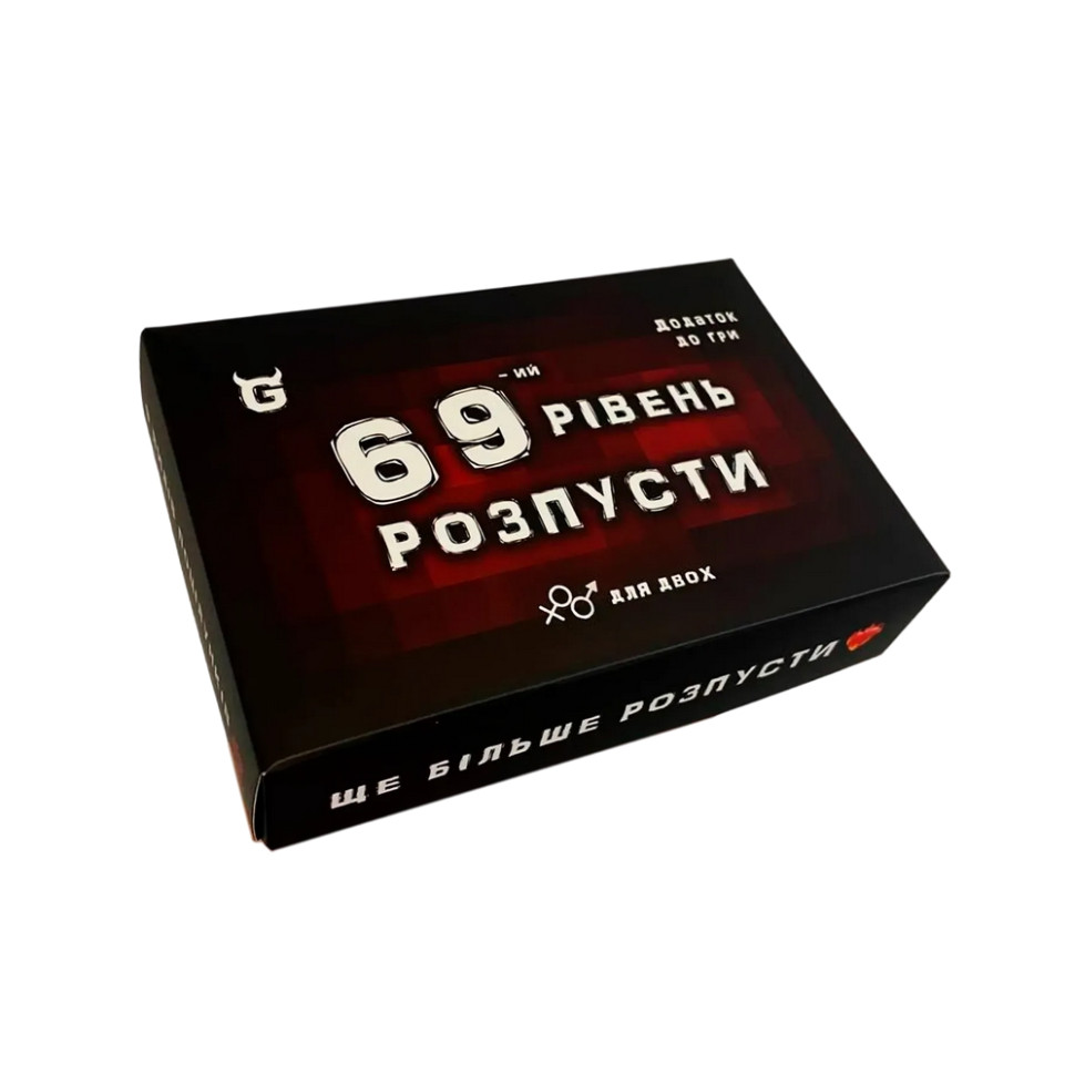 Board game "69th level of debauchery" TG002UA 69 cards