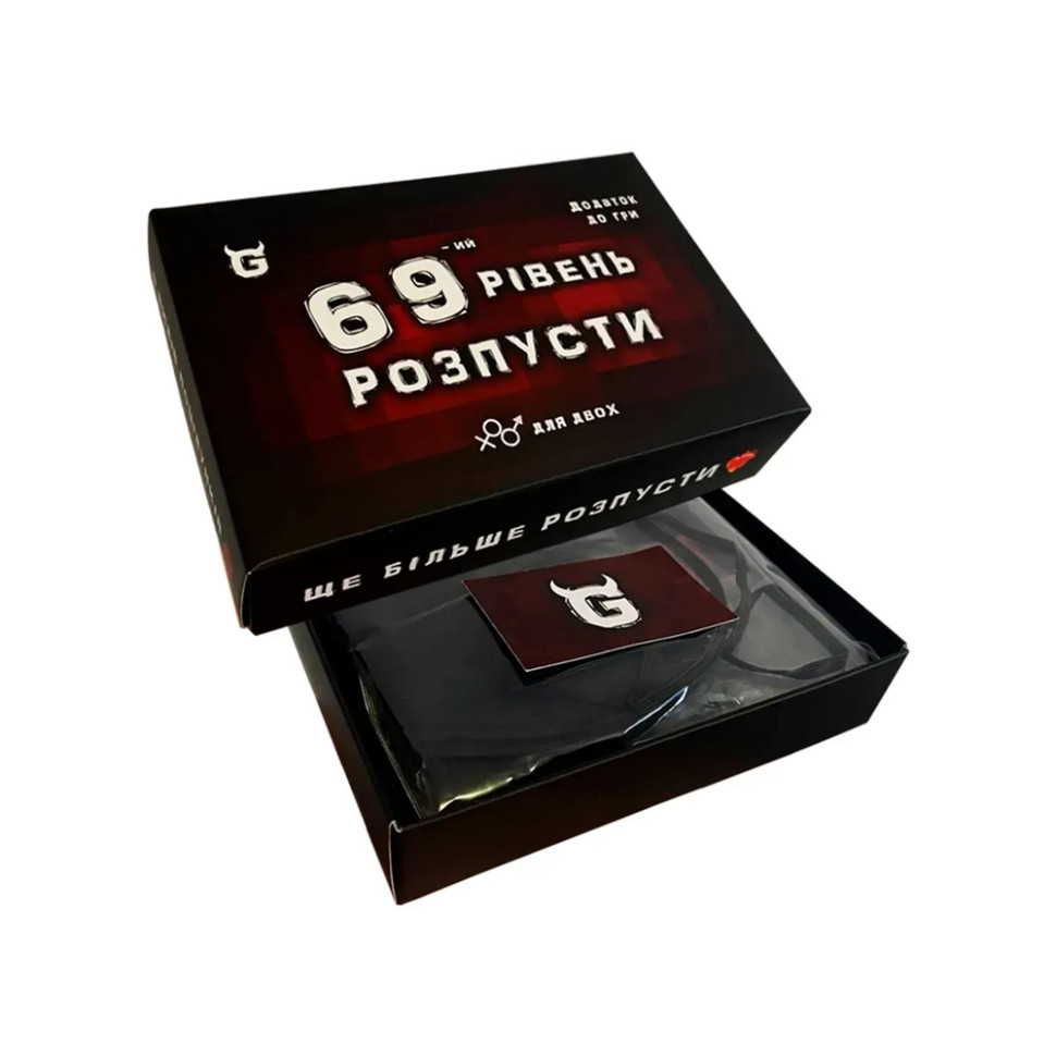 Board game "69th level of debauchery" TG002UA 69 cards
