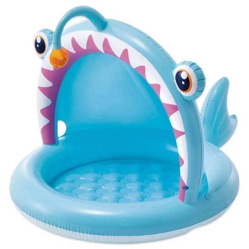 Children's inflatable pool "Shark" 58419 size 127x102x86 cm