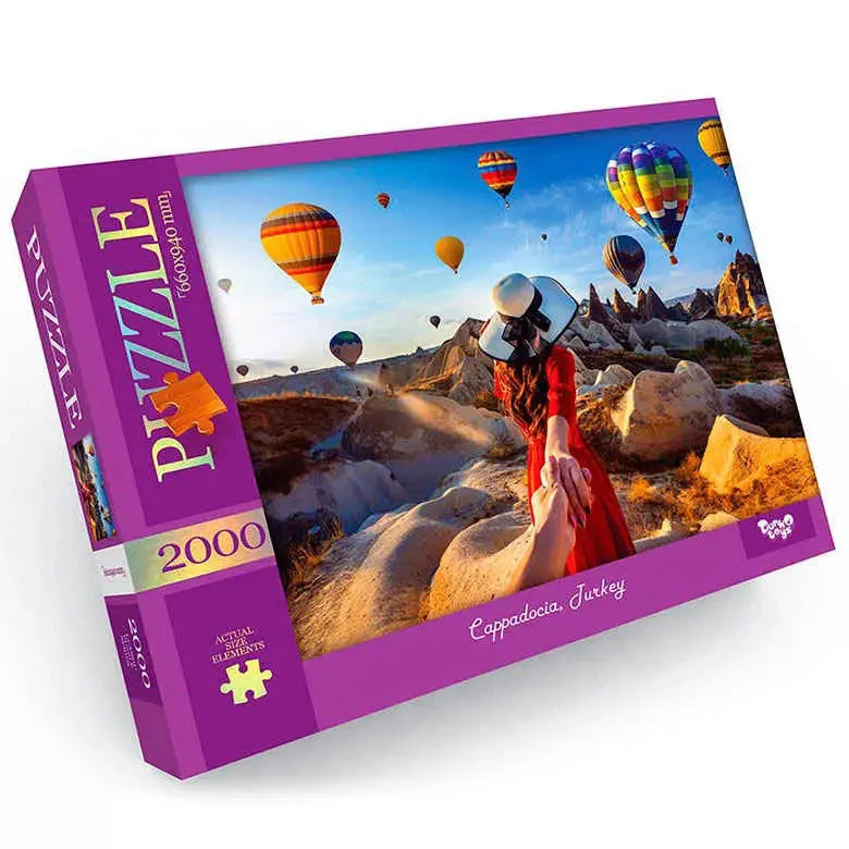 Puzzle "Cappadocia, Türkiye" Danko Toys C2000-01-03, 2000 e.