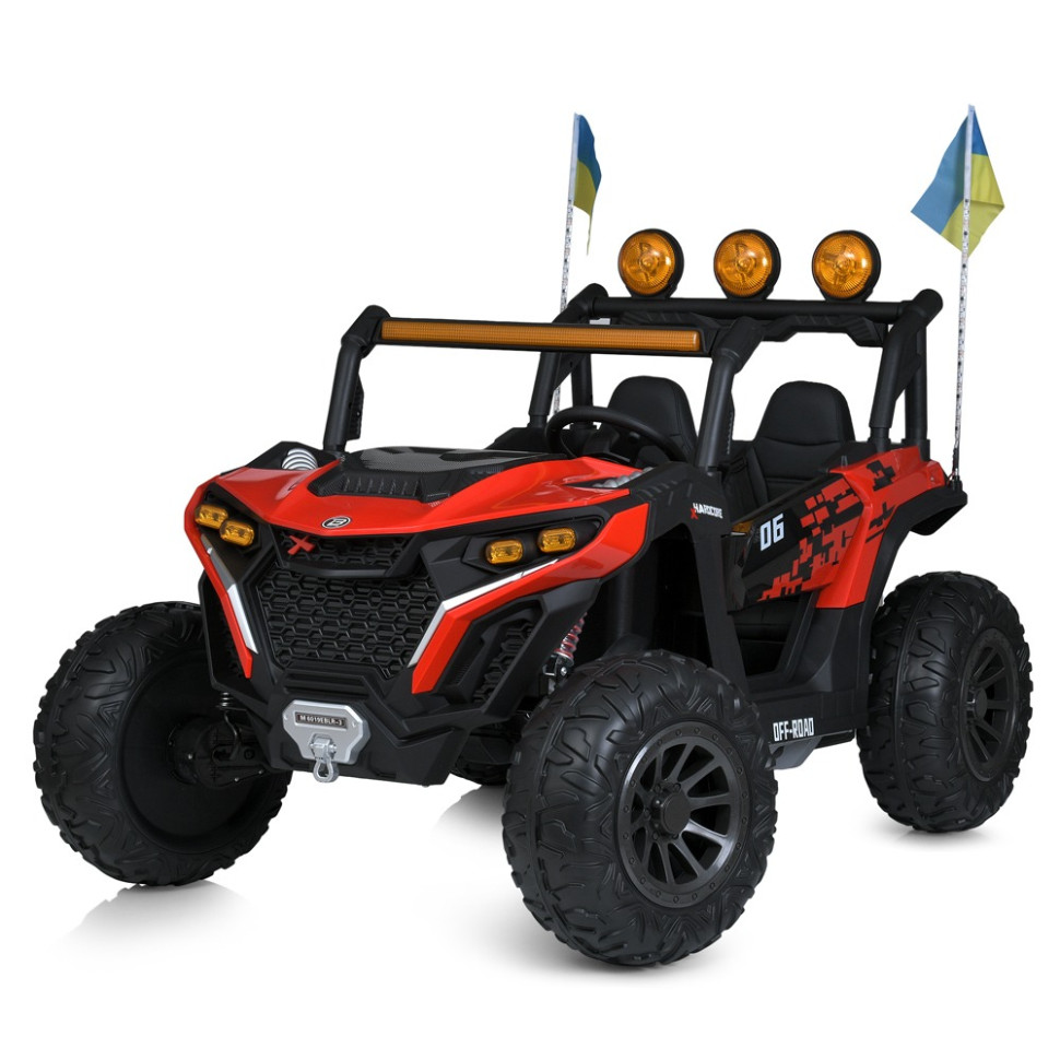 Дитячий електромобіль Jeep M 6019EBLR-3 вагою до 30 кг