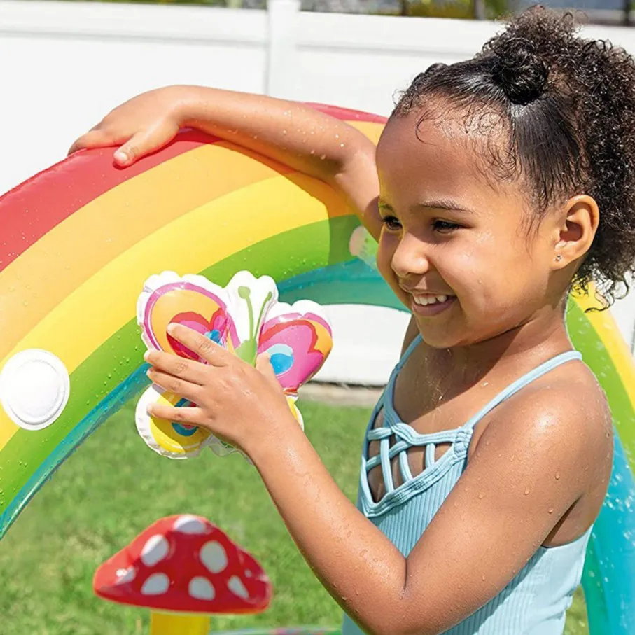 Children's inflatable play center "Garden" 57154, 450l