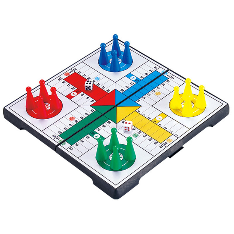 Adventure board game "Ludo" 2608UB magnetic, chips, dice