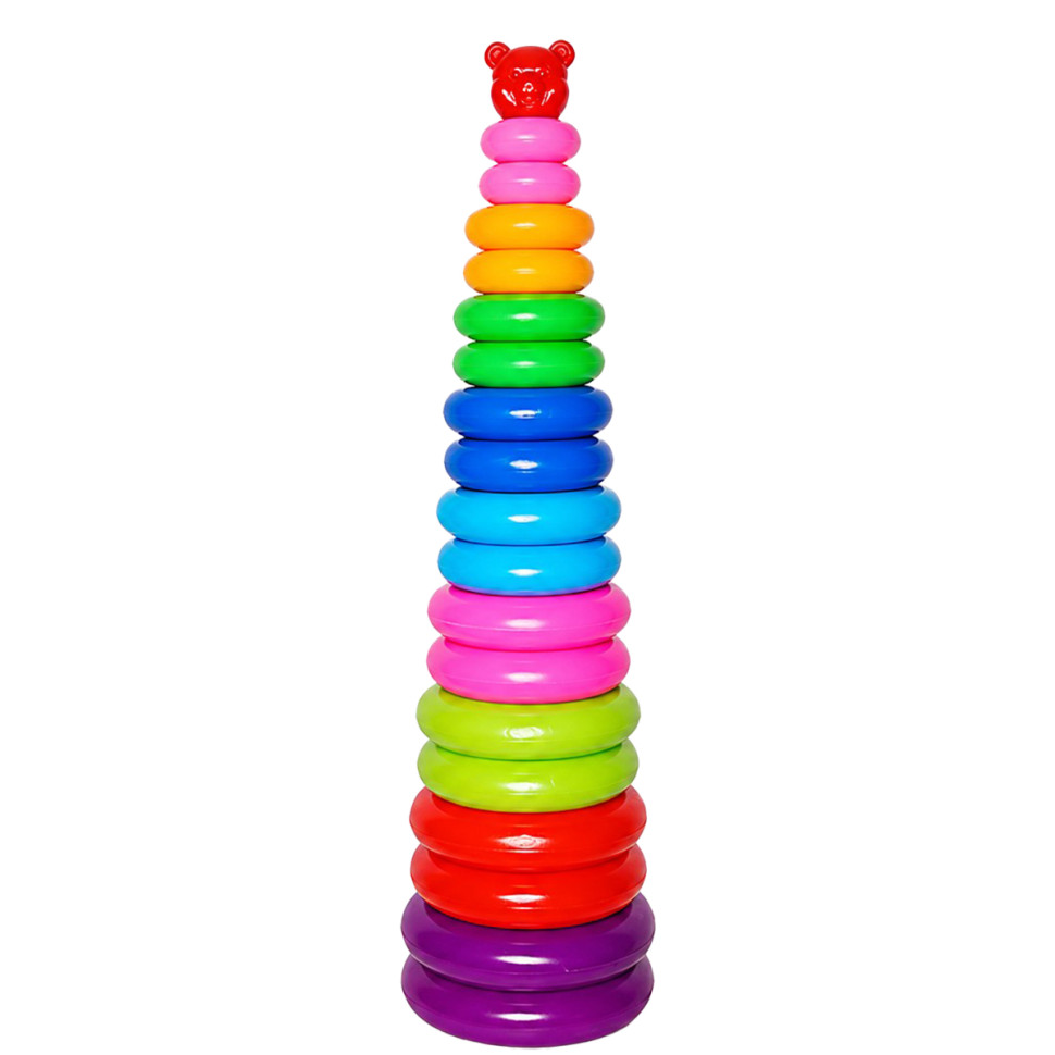 Children's pyramid sorter Medvezhenok No5 07015
