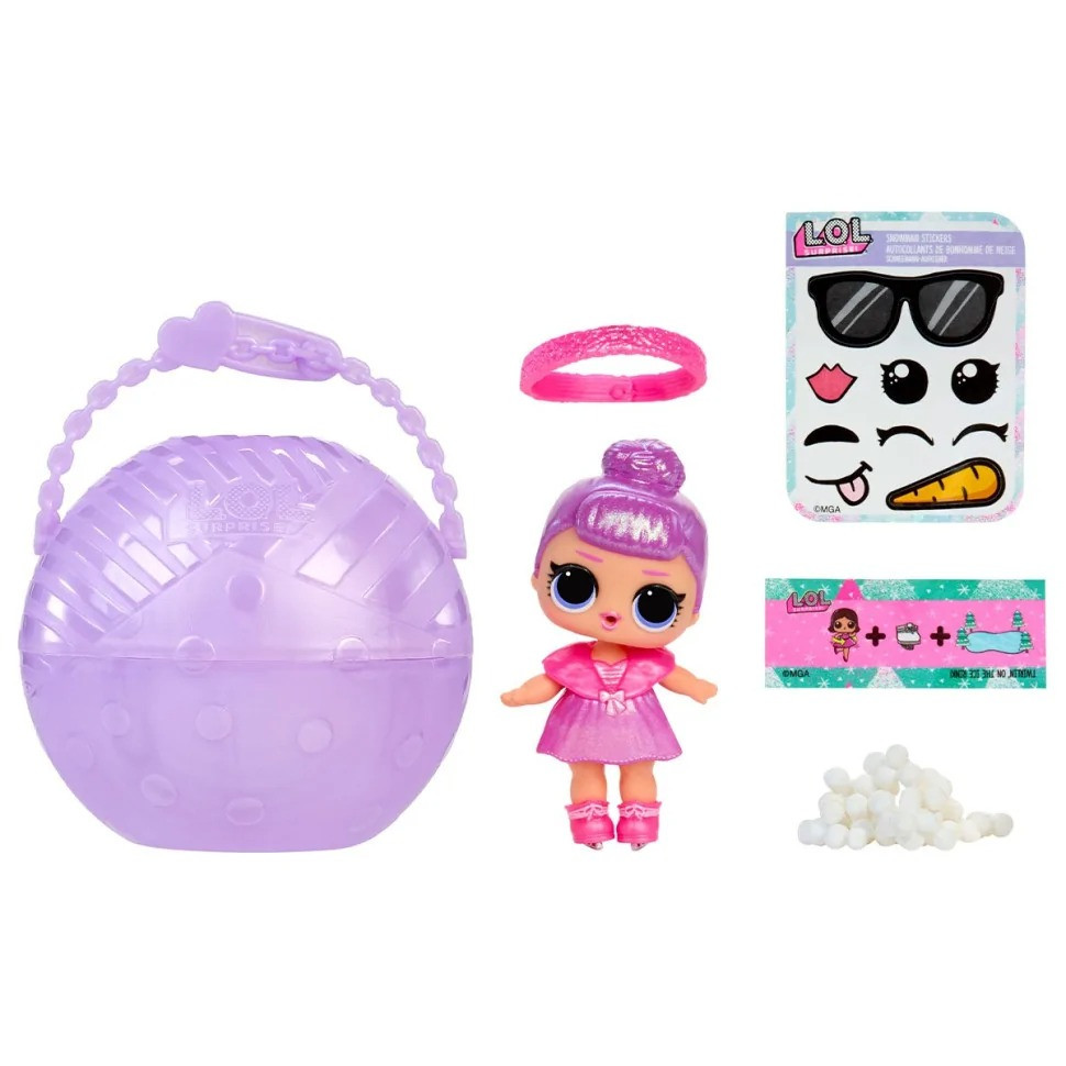 A playset with a doll "Snow Style" 429692 in assortment