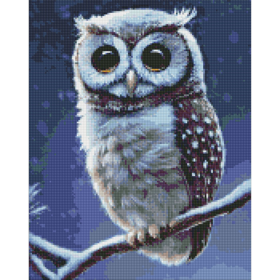 Diamond Mosaic "Forest Owl" ©Neag Mircea Marius Idea AMO7413 40x50 cm