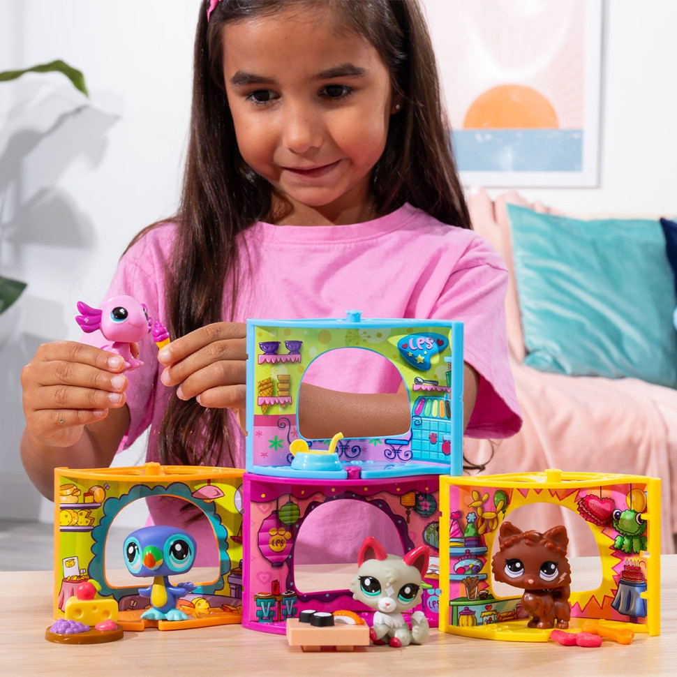 Littlest Pet Shop Children's Ice Cream Shop Playset 00593