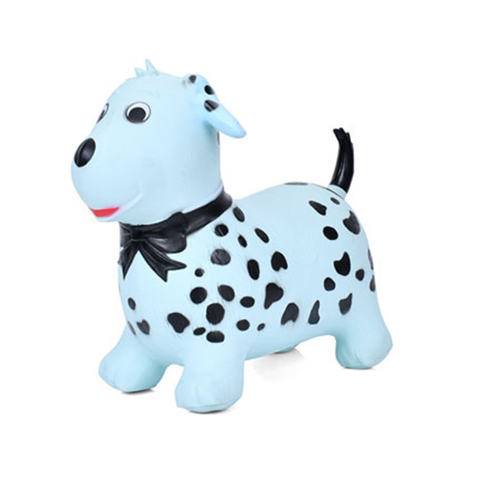 Children's jumping toy "Puppy" MS 4160(Blue) rubber, up to 20 kg