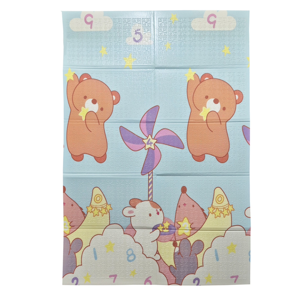MR 1570-1-3 XPE folding double-sided thermal mat for children, 120-180 cm, thickness 8 mm MR 1570-1-3 XPE folding double-sided thermal mat for children, 120-180 cm, thickness 8 mm