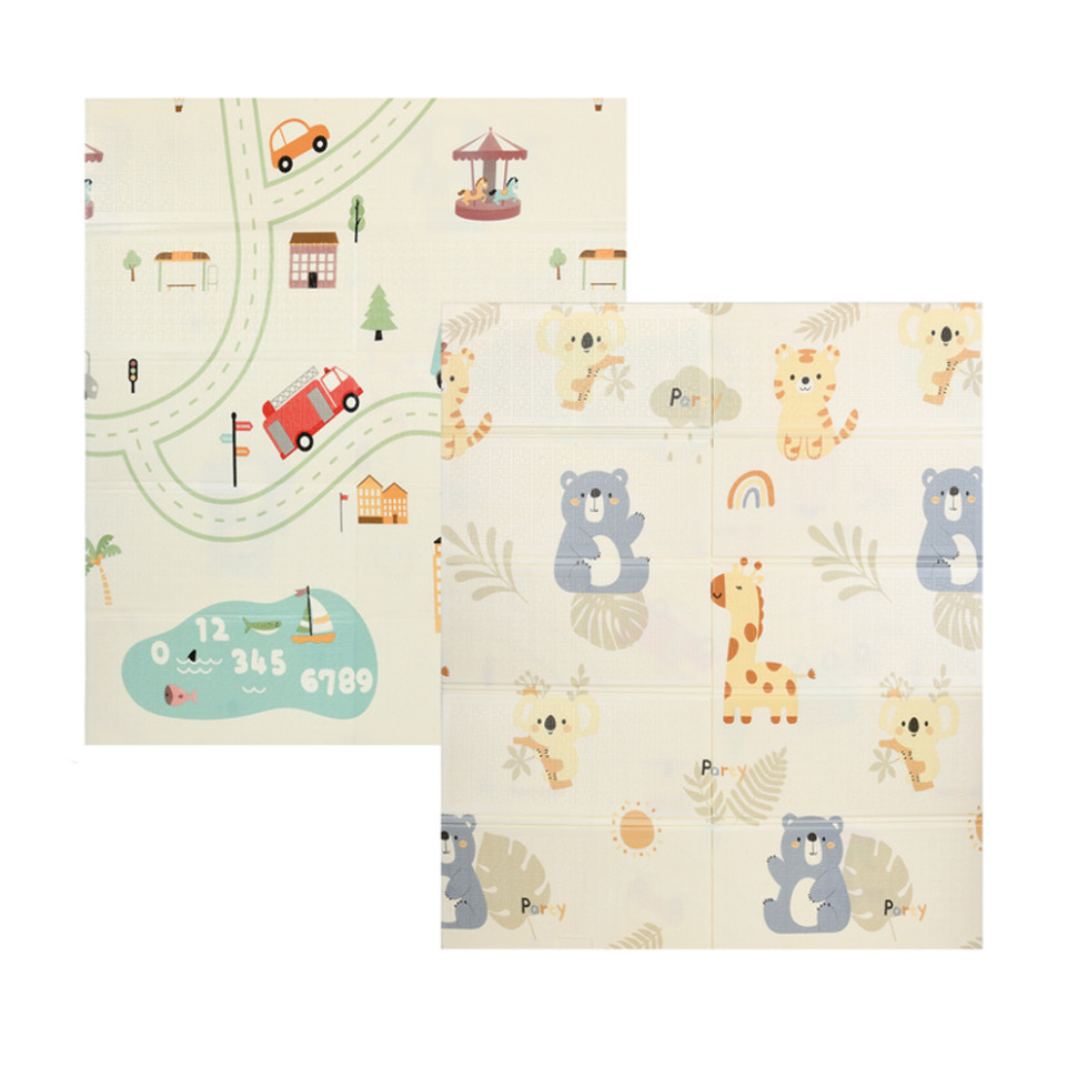MR 1570-1-2 XPE folding double-sided thermal mat for children, 120-180 cm, thickness 8 mm