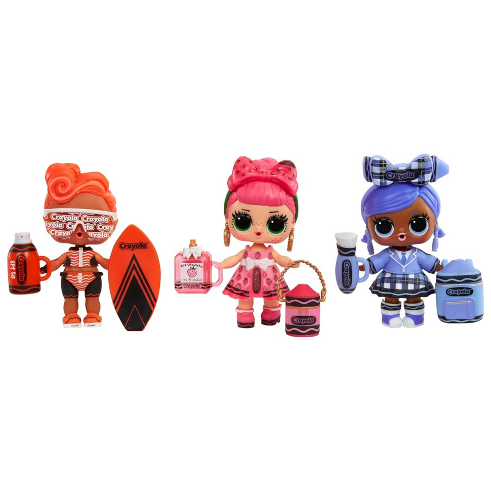 Playset with L.O.L. Surprise doll! 505259 Loves Crayola series