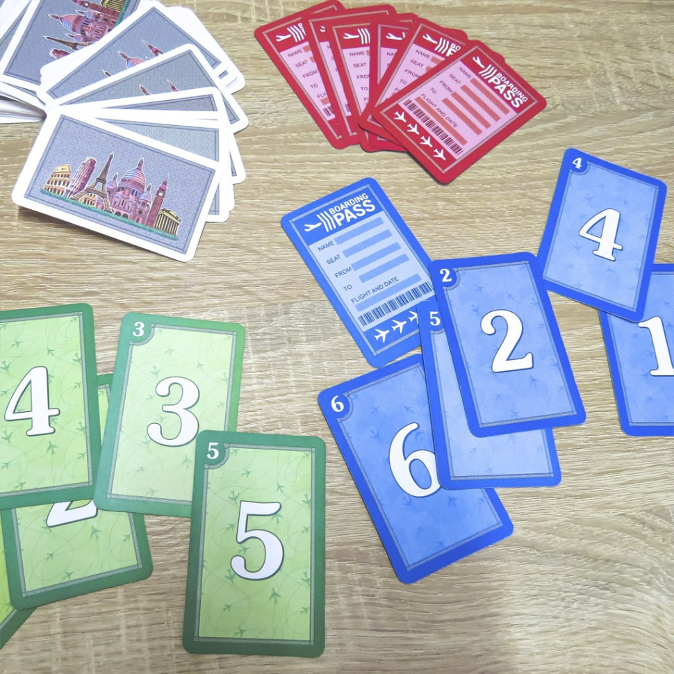 Card Game "Galloping Europe" 1205ATS