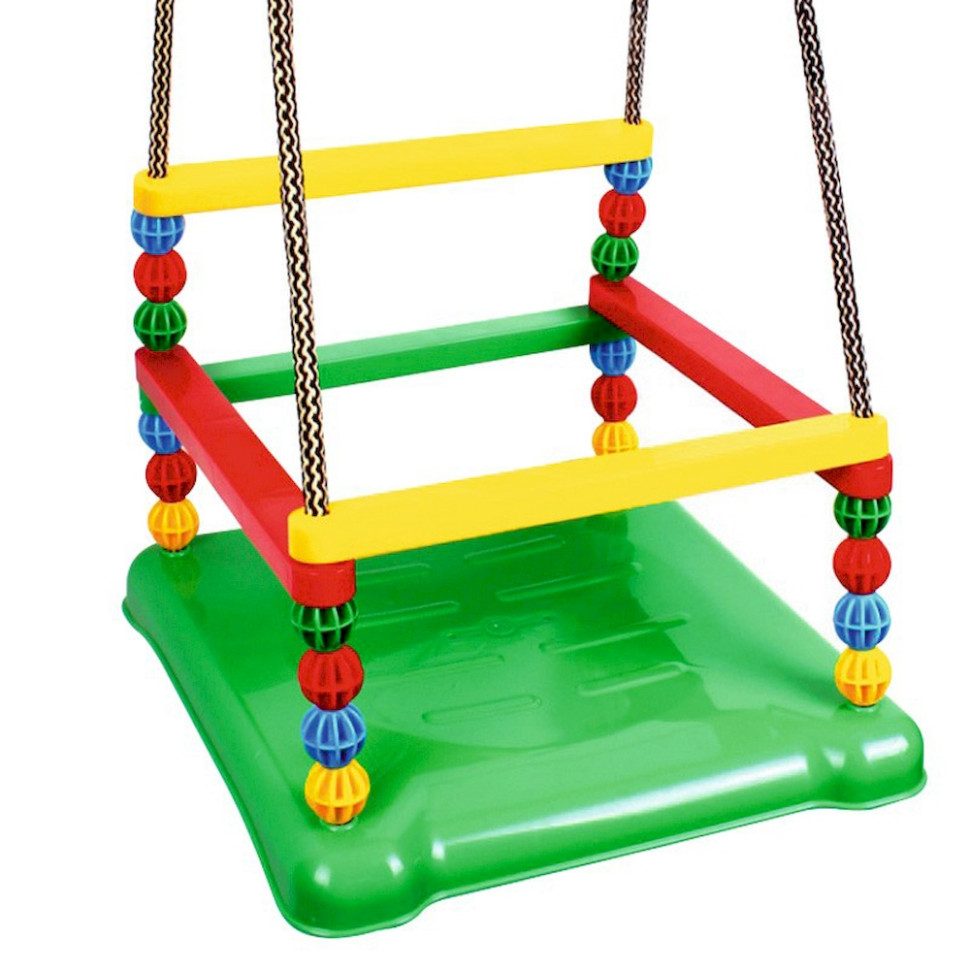 Children's swing No. 2 0052TXK(Green) plastic, up to 20 kg