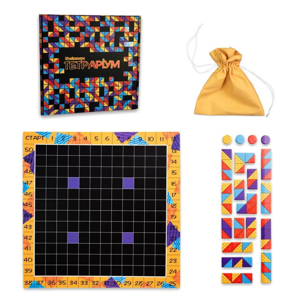 Board game "Tetrarium" 30332