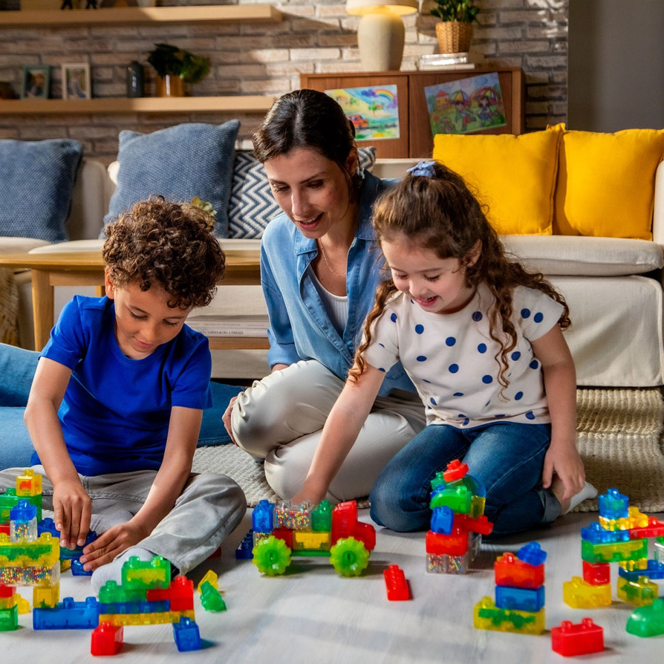 Children's sensory constructor "Car vroom vroom!" Jelly Blox 931694J 30 pieces Children's sensory constructor "Car vroom vroom!" Jelly Blox 931694J 30 pieces