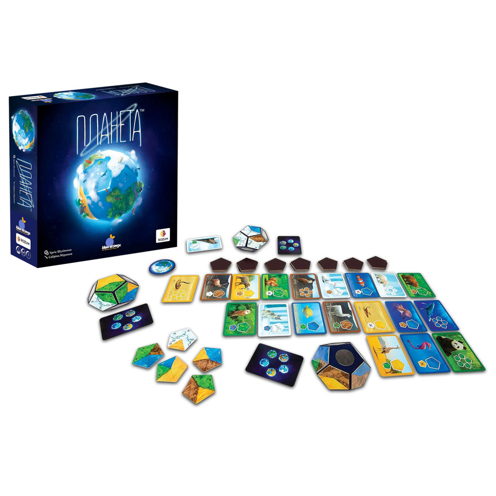 Board strategy game Planet R017UA 4 Planetary Foundations