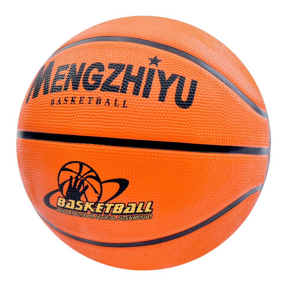 Basketball ball MS 3861 size 7, rubber, 580-600 g, 12 panels