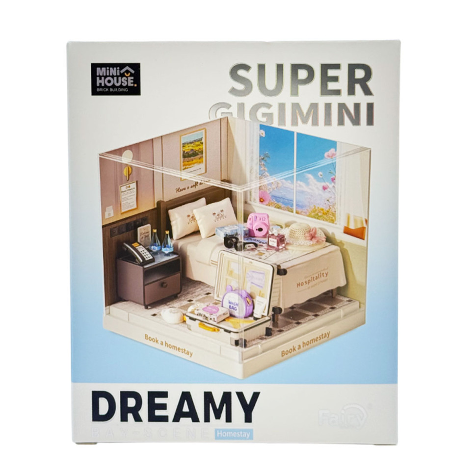 Constructor-roombox Hotel room Mini House 8038-MH of the "Interior Mini" series