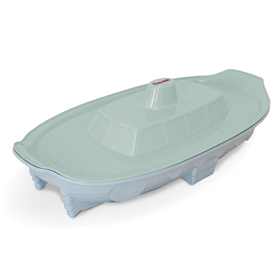 Children's sandbox Ship 03355/7, 140×72×40 cm, with a lid
