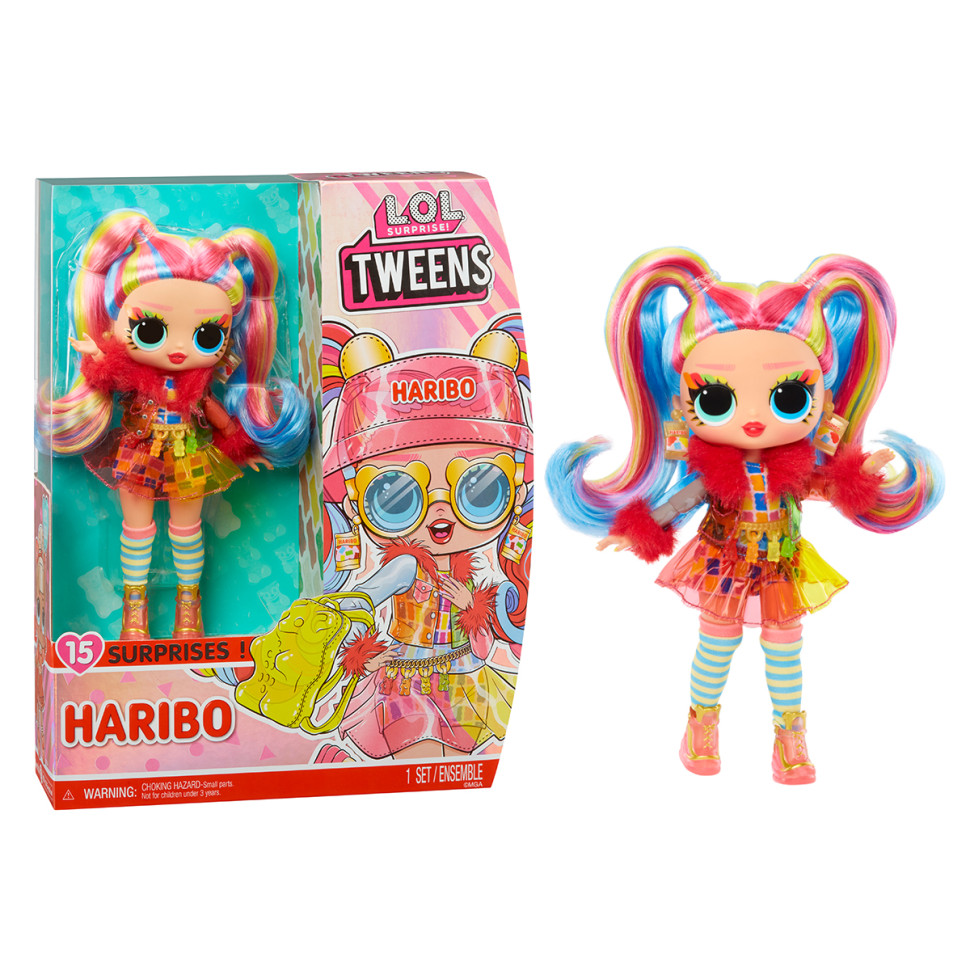 Play set with a doll "HARIBO" L.O.L.. Surprise! 119920 "Tweens Loves Mini Sweets" series