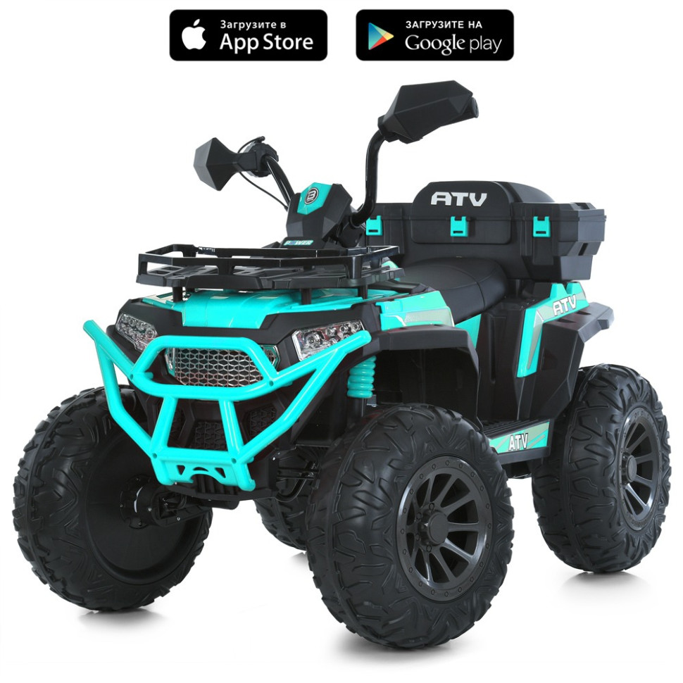 Дитячий електромобіль ATV M 6132EBLR-5 вагою до 30 кг