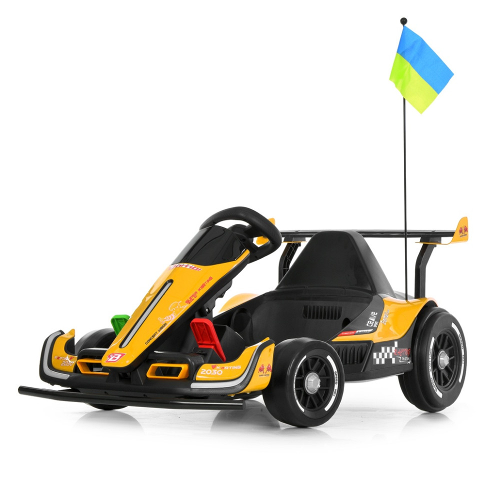 Children's electric car Elektrokart Kart M 6322EBLR-6 up to 50 kg