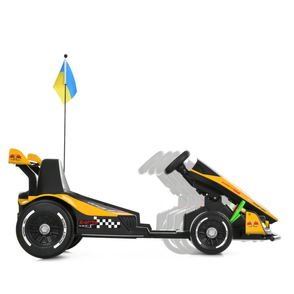 Children's electric car Elektrokart Kart M 6322EBLR-6 up to 50 kg