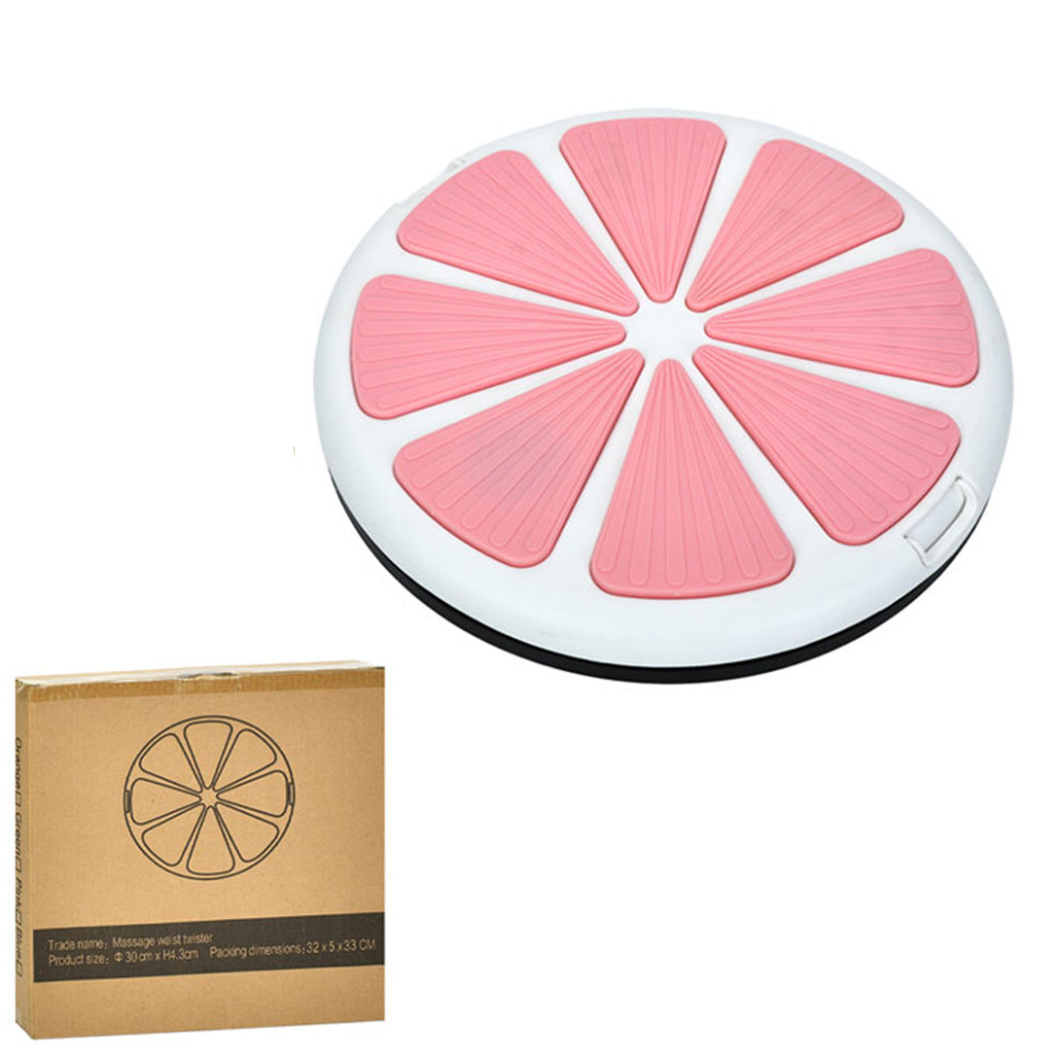 Balancing disc MS 4804-1(Pink) textured surface, 30x4 cm