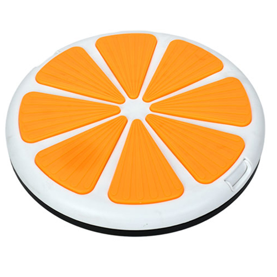 Balancing disc MS 4804-1(Orange) textured surface, 30x4 cm