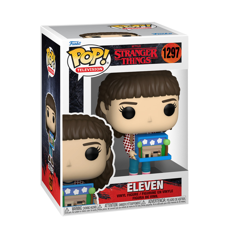 Playing figure Eleven with FUNKO POP diorama! 65639 Series Very Strange Things S4 Playing figure Eleven with FUNKO POP diorama! 65639 Series Very Strange Things S4