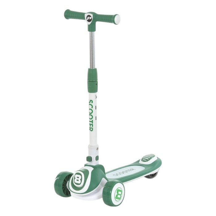 Children's Tricycle Scooter JR3-136-GR, Wheels with Light