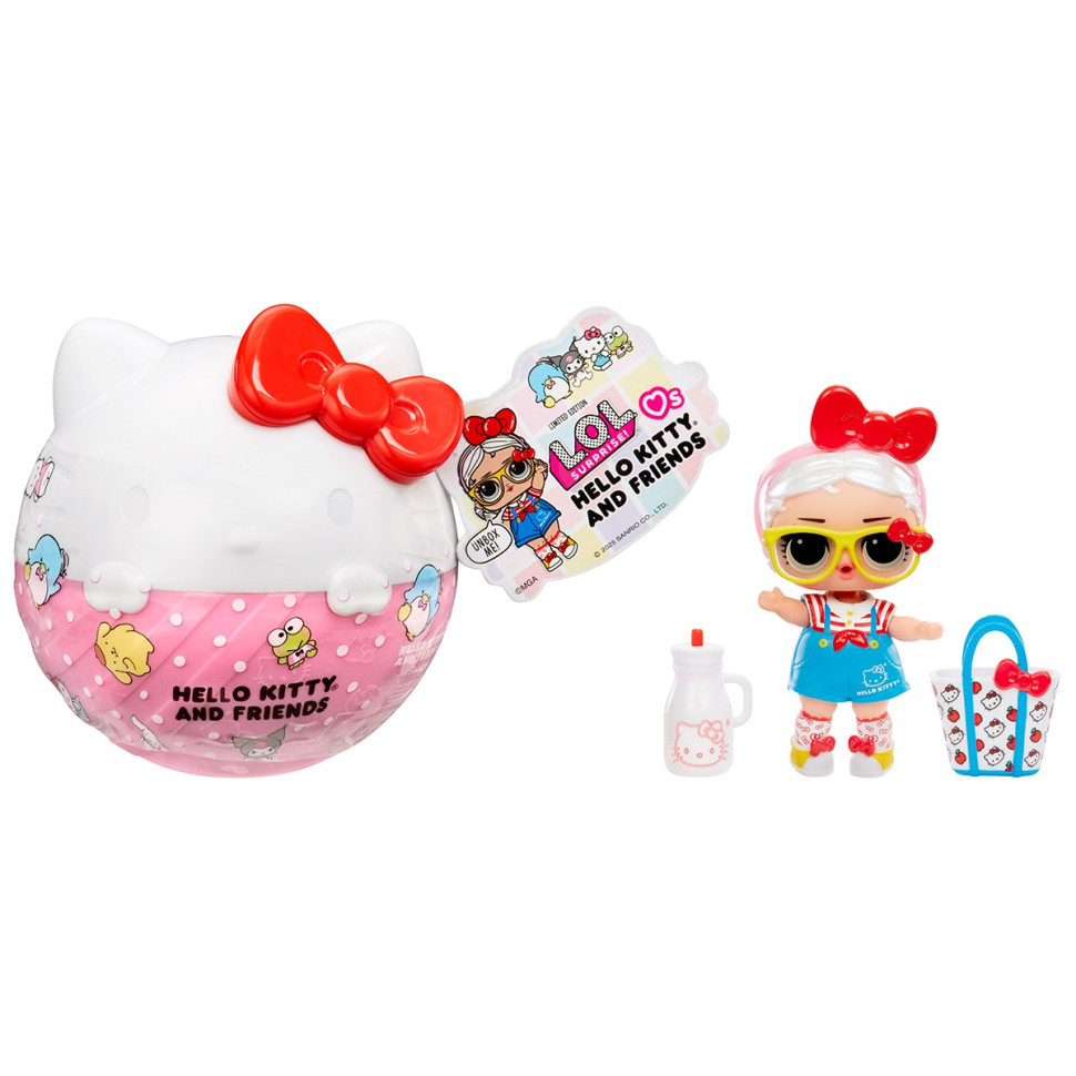 Children's playset with a doll of the "Loves Hello Kitty" series - Hello Kitty and friends of L.O.L. Surprise! 523840