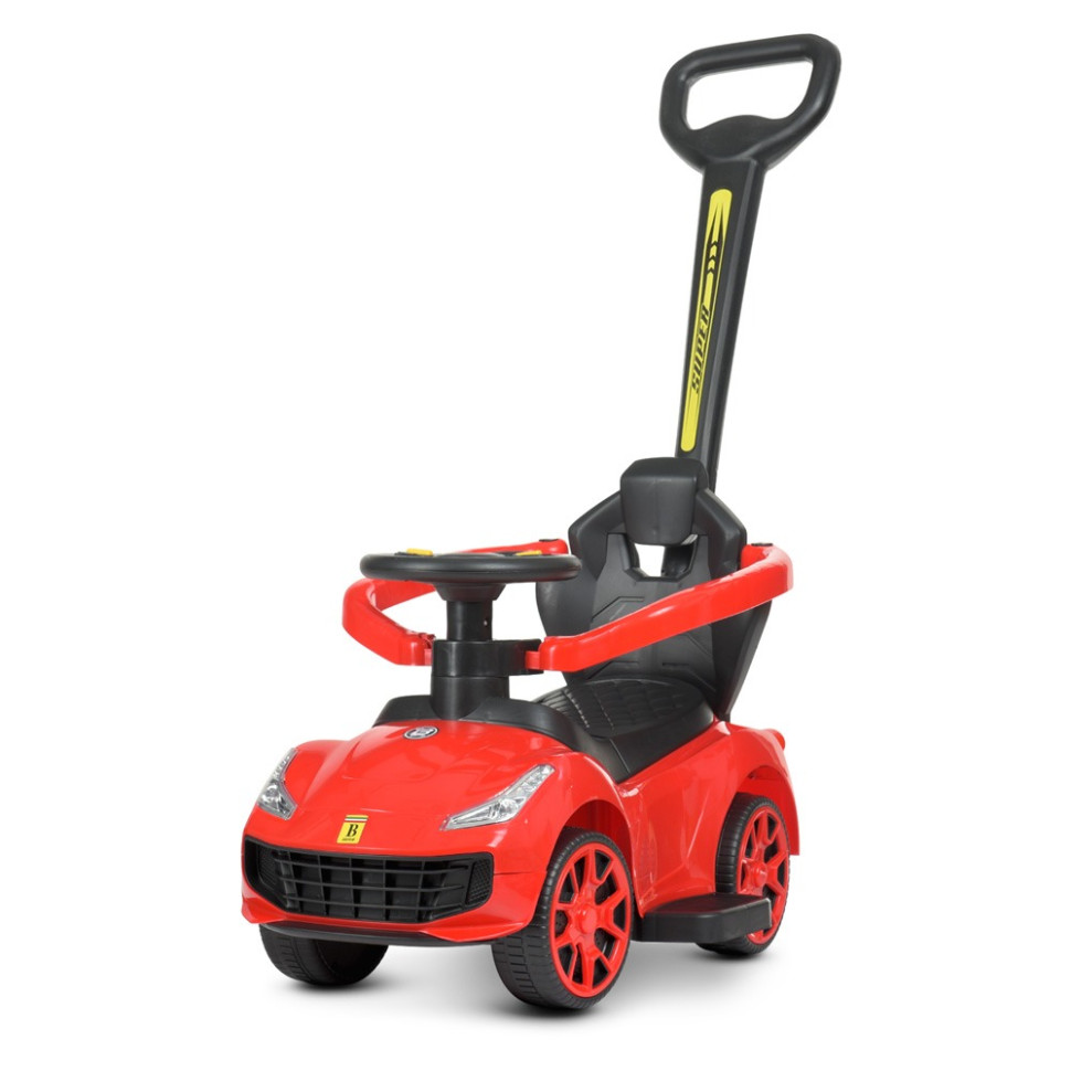 Children's tolocar with parental handle M 4741-3 music, light