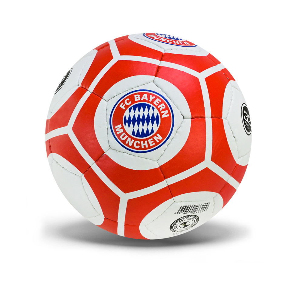FC Bayern Munich FP081 No. 5 soccer ball, 420 grams of PU, 32 panels, mesh and needle included
