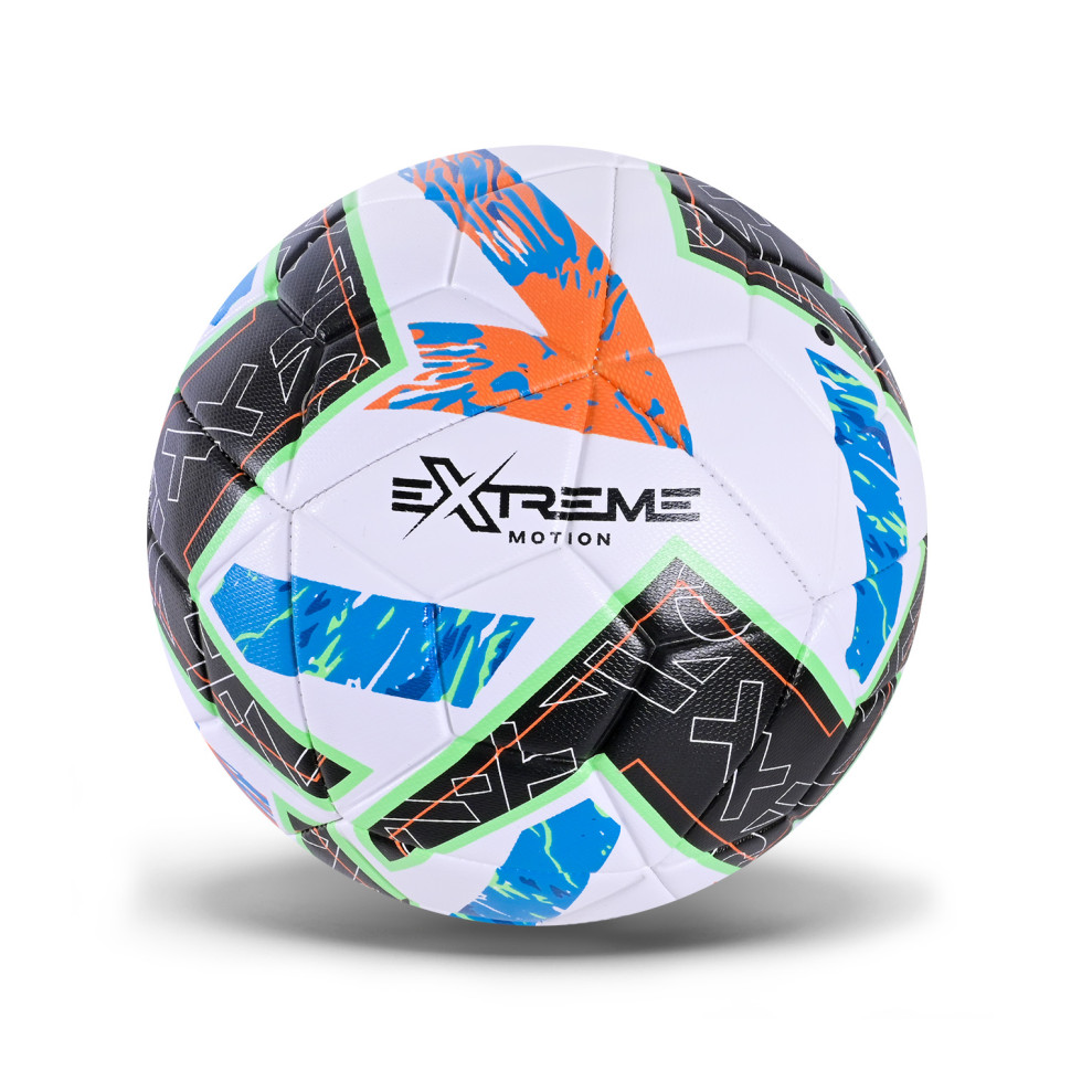 Soccer ball FB25673(Black-Orange) size No5, PU, 400 gr
