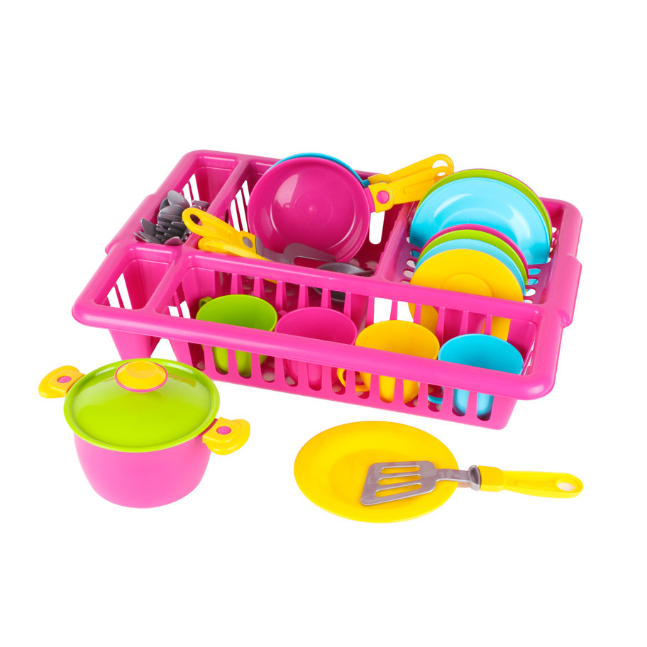 Children's set "Kitchen Set No5" TechnoK 3282TXK with a drying stand