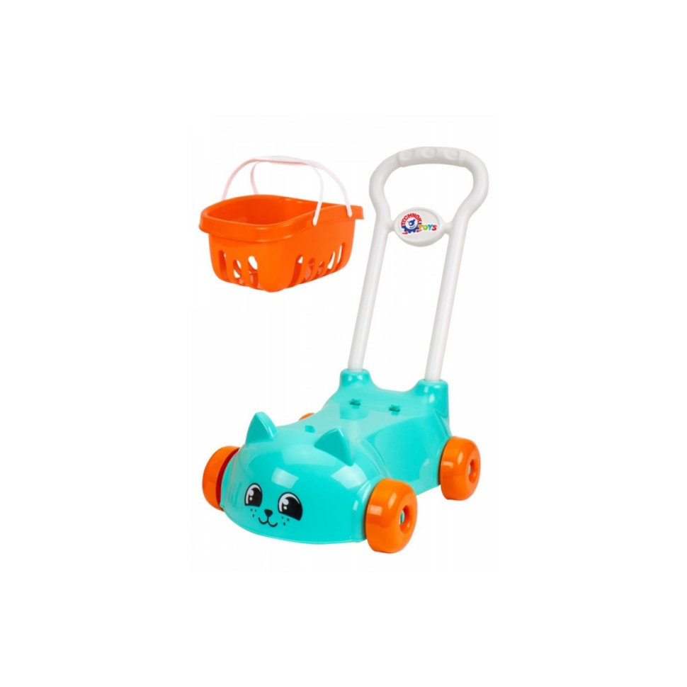 Children's trolley "Kitty" with basket Tekhnok 6924TXK plastic