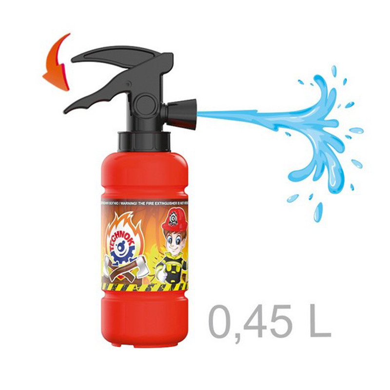 Children's Toy Firefighter Kit 8591TXK Helmet, Fire Extinguisher, Tools